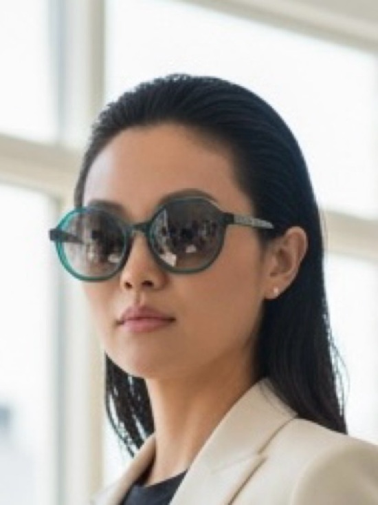 Moschino Accessories - Brand New Moschino Green, Round Oversized Sunglasses